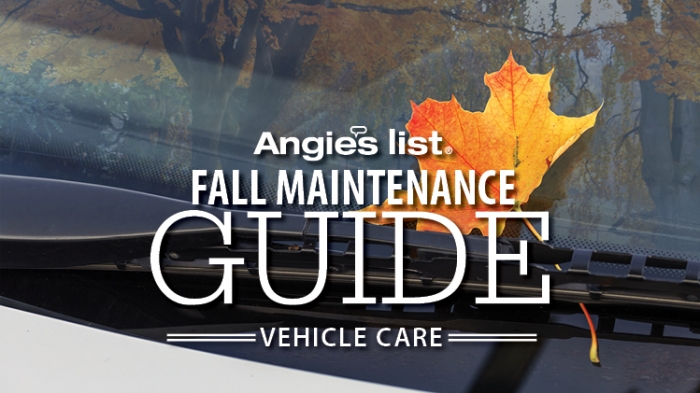 Angie's List Fall Maintenance Guide - Vehicle Care